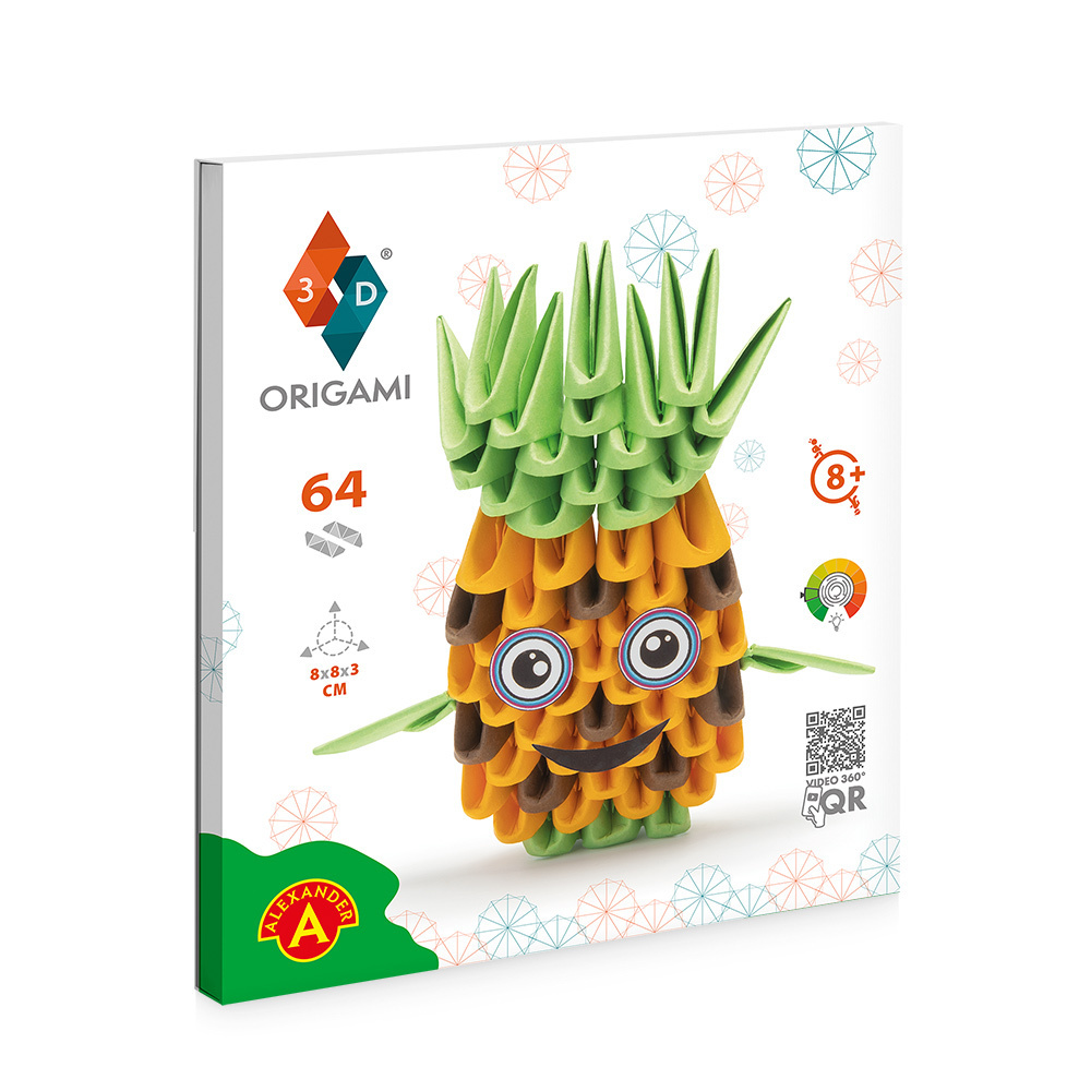 ORIGAMI 3D Pinapple