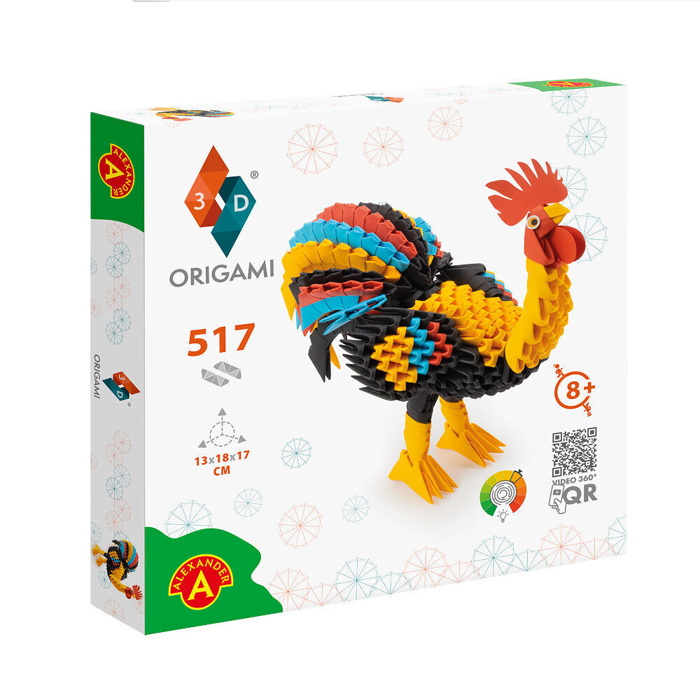 ORIGAMI 3D Rooster