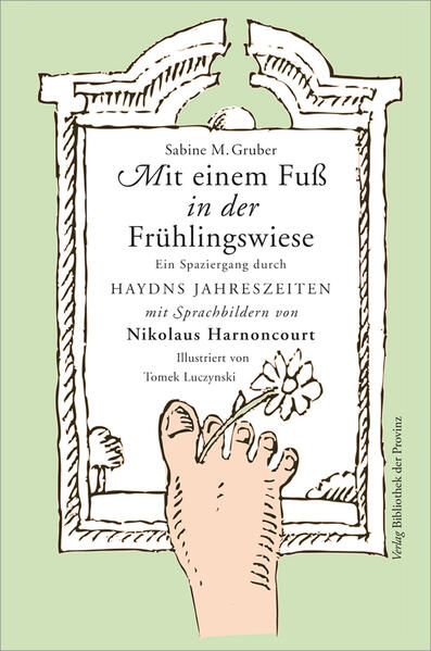 Mit einem Fuß in der Frühlingswiese