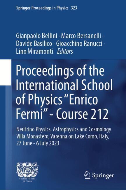 Proceedings of the International School of Physics 'Enrico Fermi'-Course 212