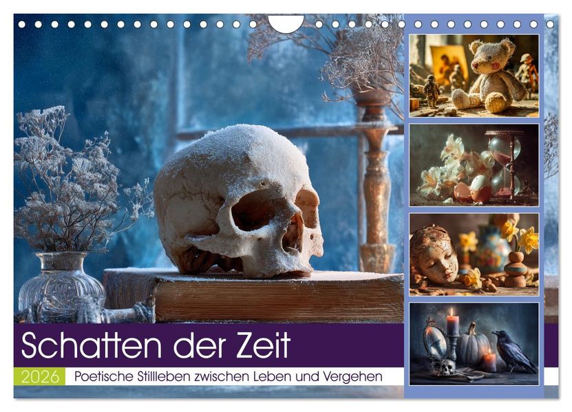 Schatten der Zeit (Wandkalender 2026 DIN A4 quer) CALVENDO Monatskalender