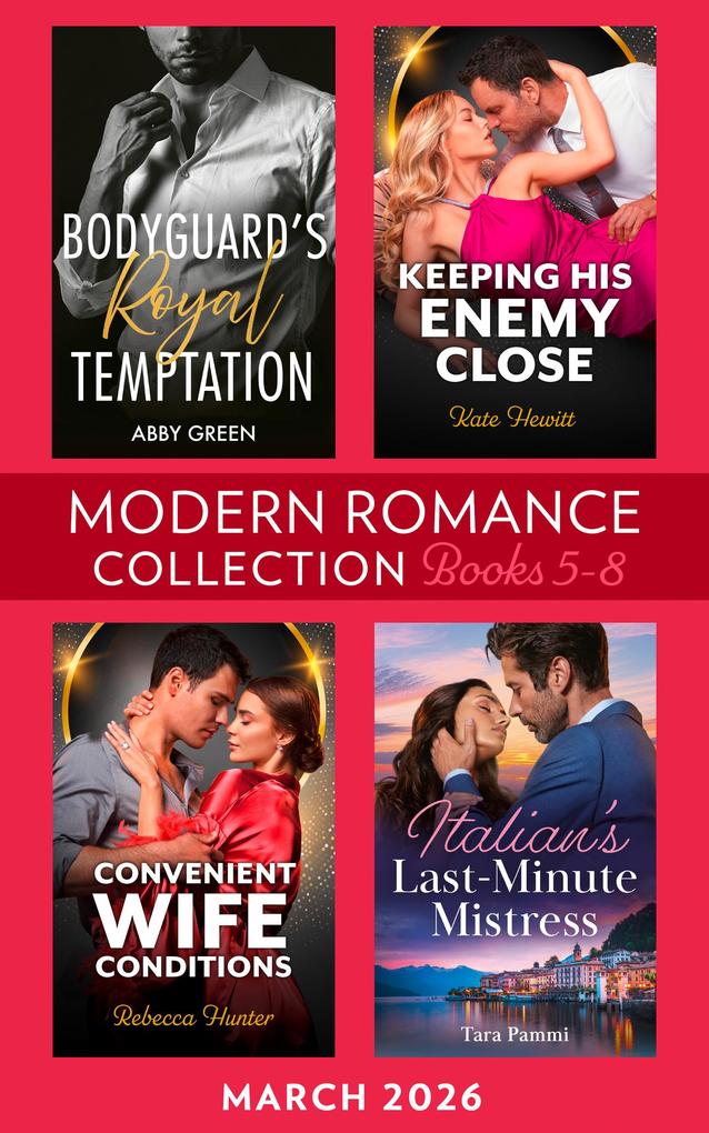 Modern Romance March 2026 Books 5-8