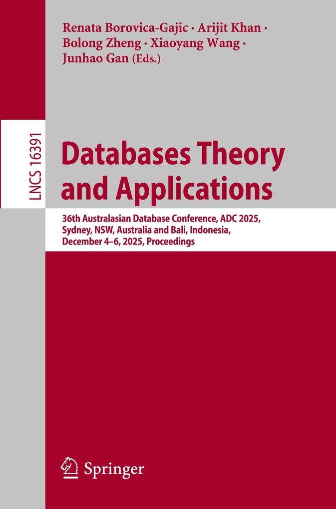 Databases Theory and Applications