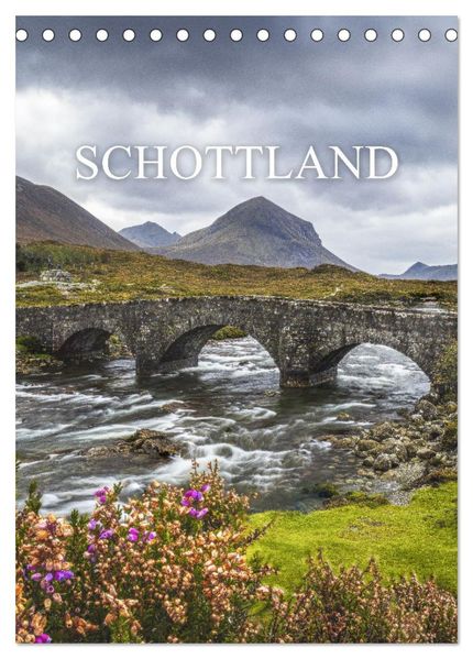 Schottland - Isle of Skye & Umgebung (Tischkalender 2026 DIN A5 hoch) CALVENDO Monatskalender