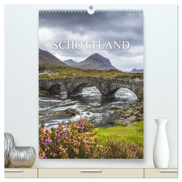 Schottland - Isle of Skye & Umgebung (hochwertiger Premium Wandkalender 2026 DIN A2 hoch) Kunstdruck in Hochglanz