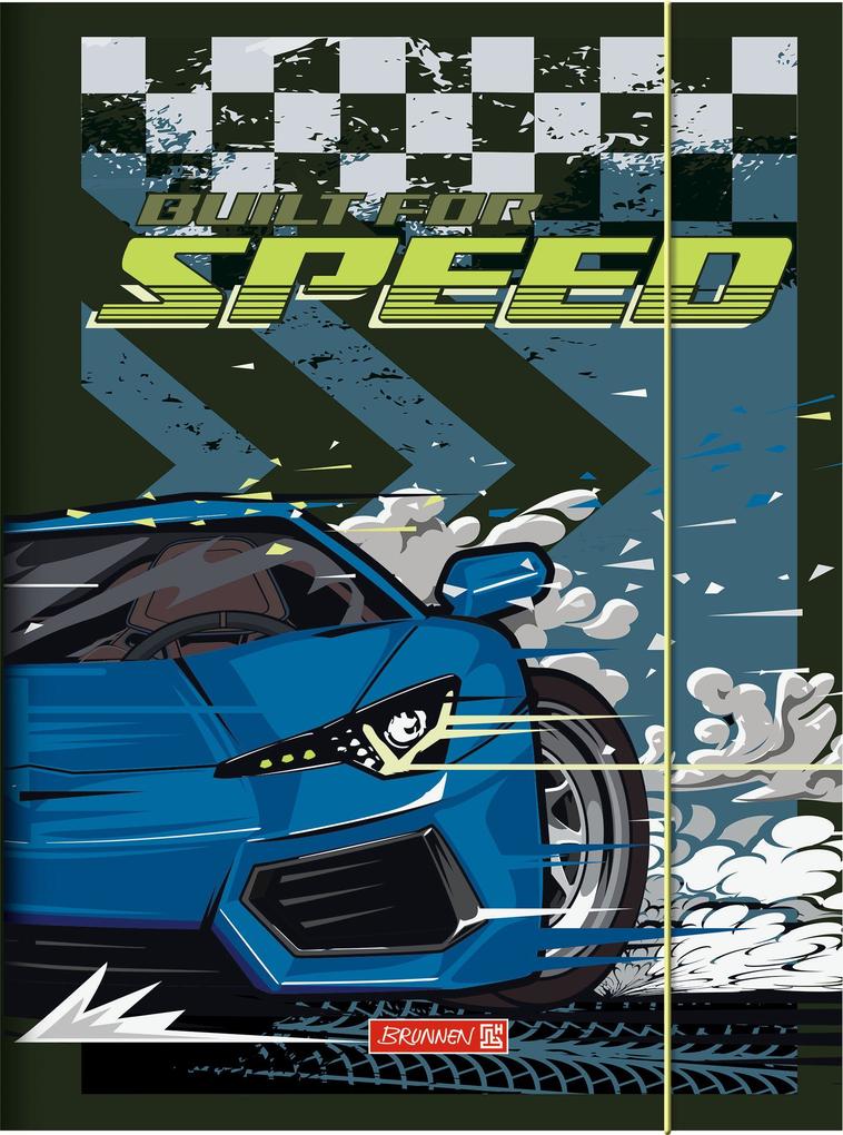 Sammelmappe A3 Karton Fast Wheels