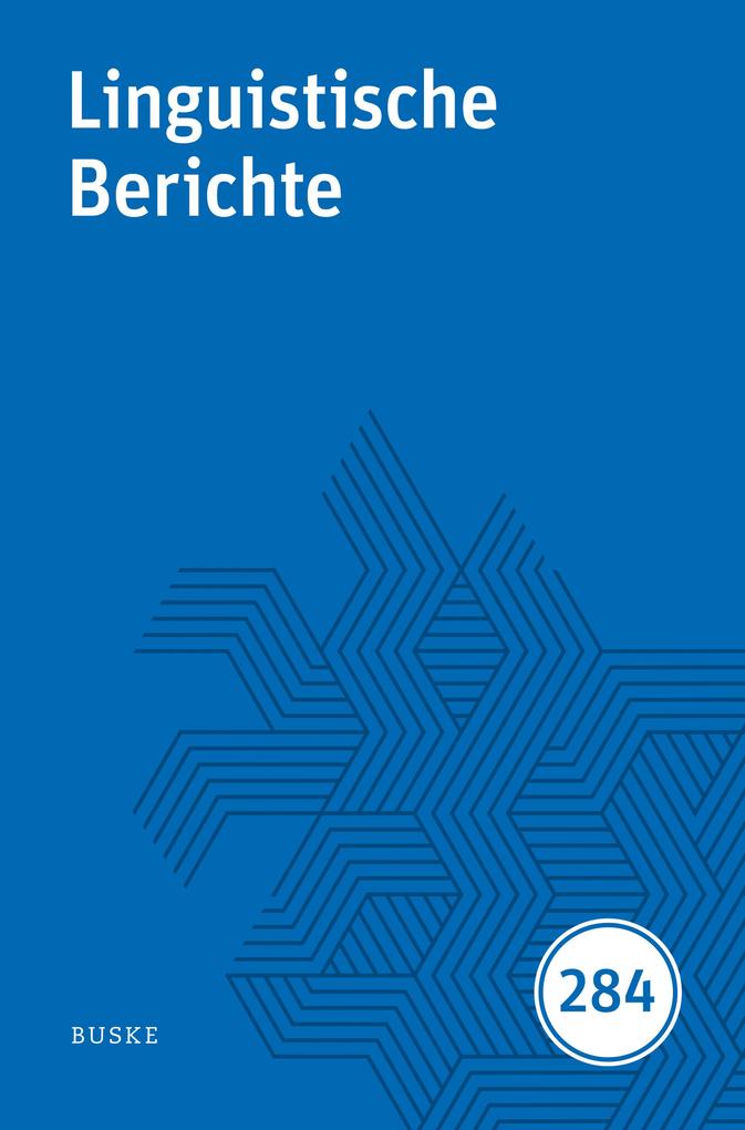 Linguistische Berichte Heft 284