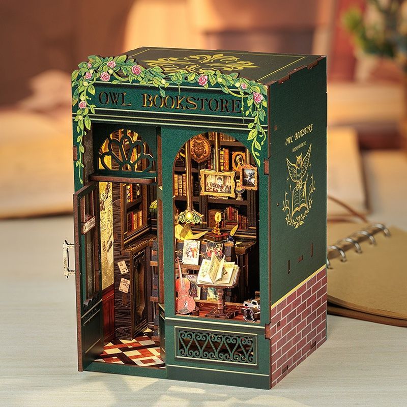 Book Nook - Owl Bookstore - 17x115cm