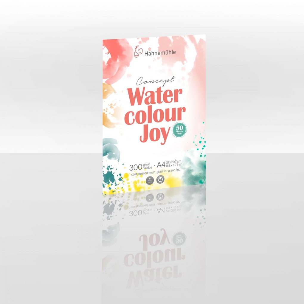 Hahnemühle Concept Watercolour Joy DIN A4 50 Bogen