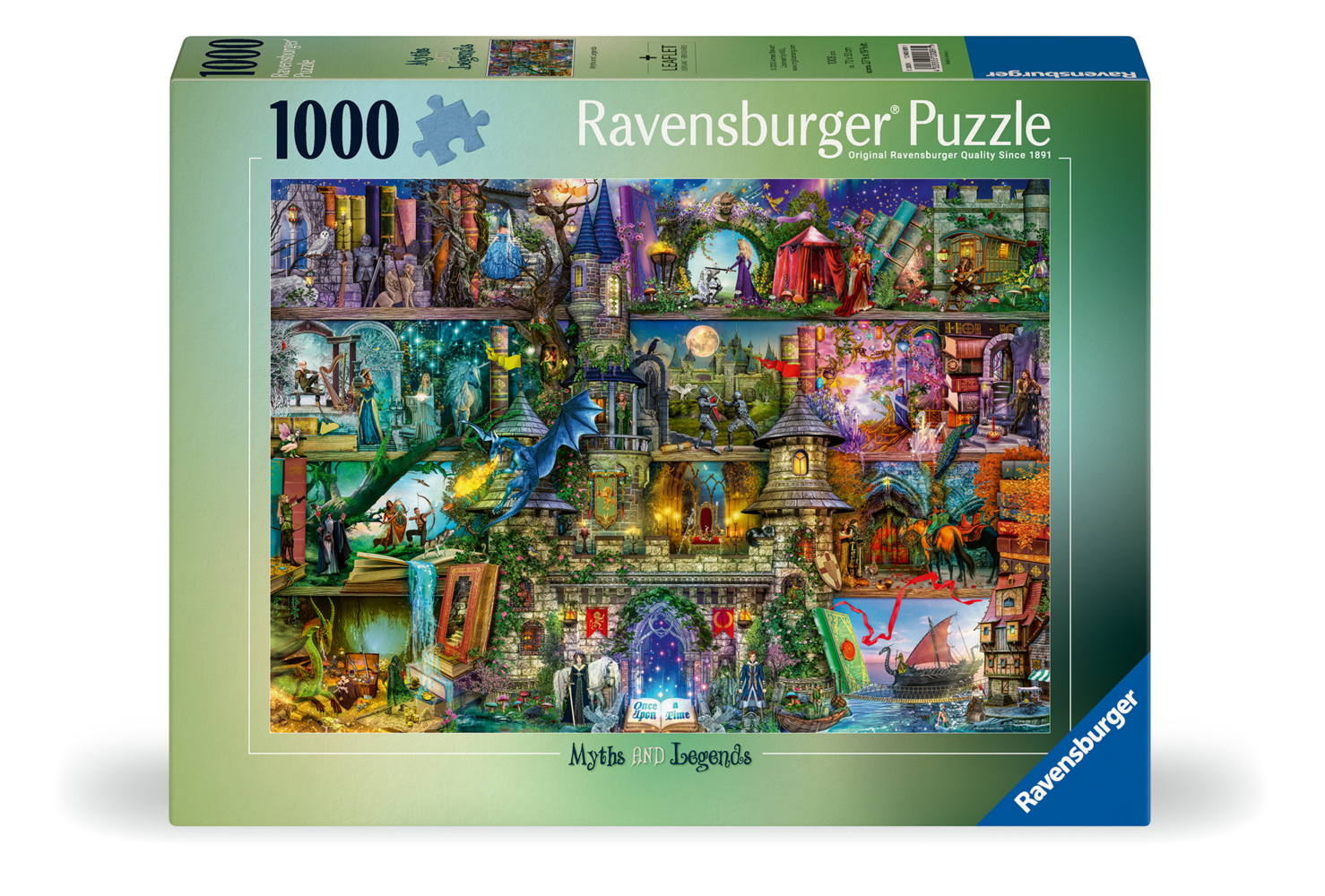 Erwachsenenpuzzle 1000 Teile - Mythen und Legenden