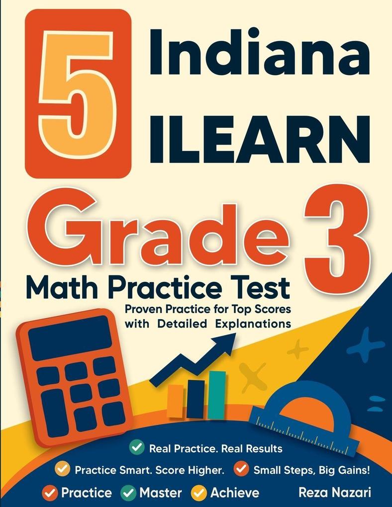 5 Indiana ILEARN Grade 3 Math Practice Tests