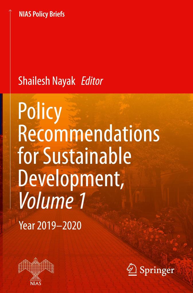 Policy Recommendations for Sustainable Development Volume 1