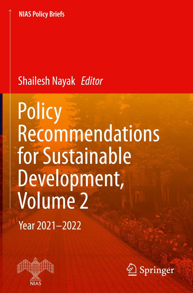 Policy Recommendations for Sustainable Development Volume 2