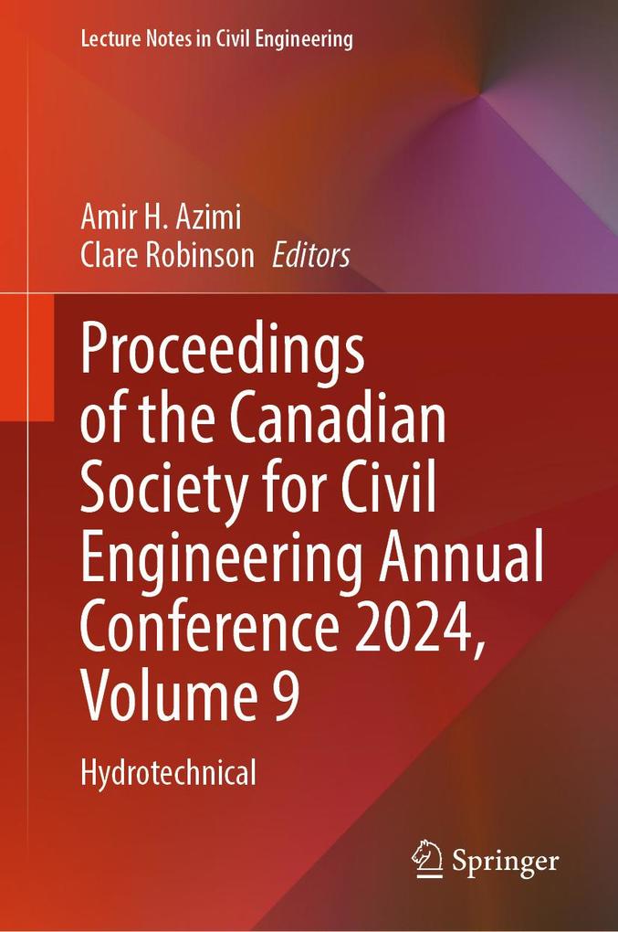 Proceedings of the Canadian Society for Civil Engineering Annual Conference 2024 Volume 9
