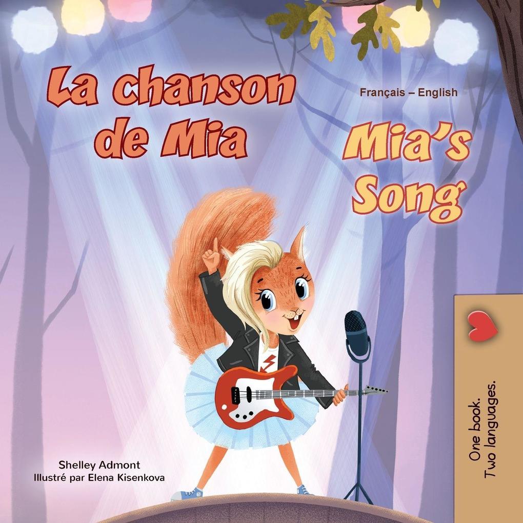 Mia's Song (French English Bilingual Children's Book)