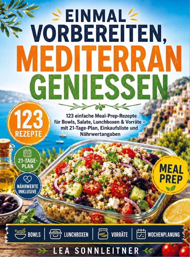 Einmal vorbereiten mediterran genießen