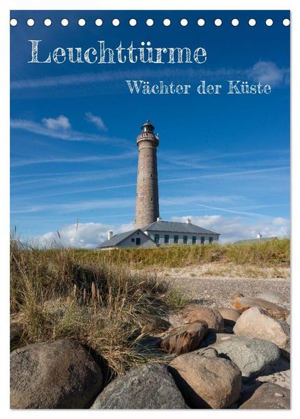 Leuchtürme - Wächter der Küste (Tischkalender 2026 DIN A5 hoch) CALVENDO Monatskalender