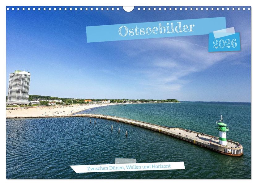 Ostseebilder (Wandkalender 2026 DIN A3 quer) CALVENDO Monatskalender
