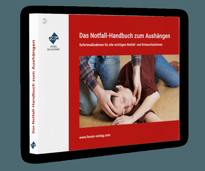 Das Notfallhandbuch zum Aushängen
