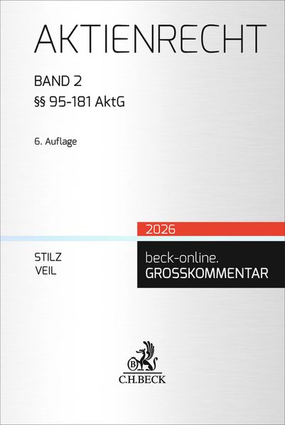 Aktienrecht Band 2: §§ 117-261a AktG