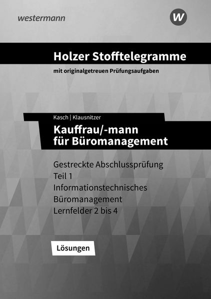 Holzer Stofftelegramme Baden-Württemberg - Kauffrau/-mann für Büromanagement