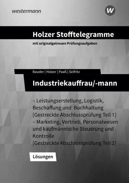Holzer Stofftelegramme Baden-Württemberg - Industriekauffrau/-mann