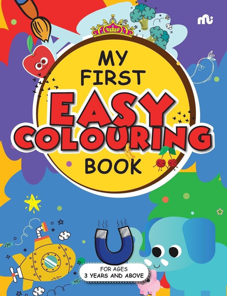 My First Easy Colouring Book