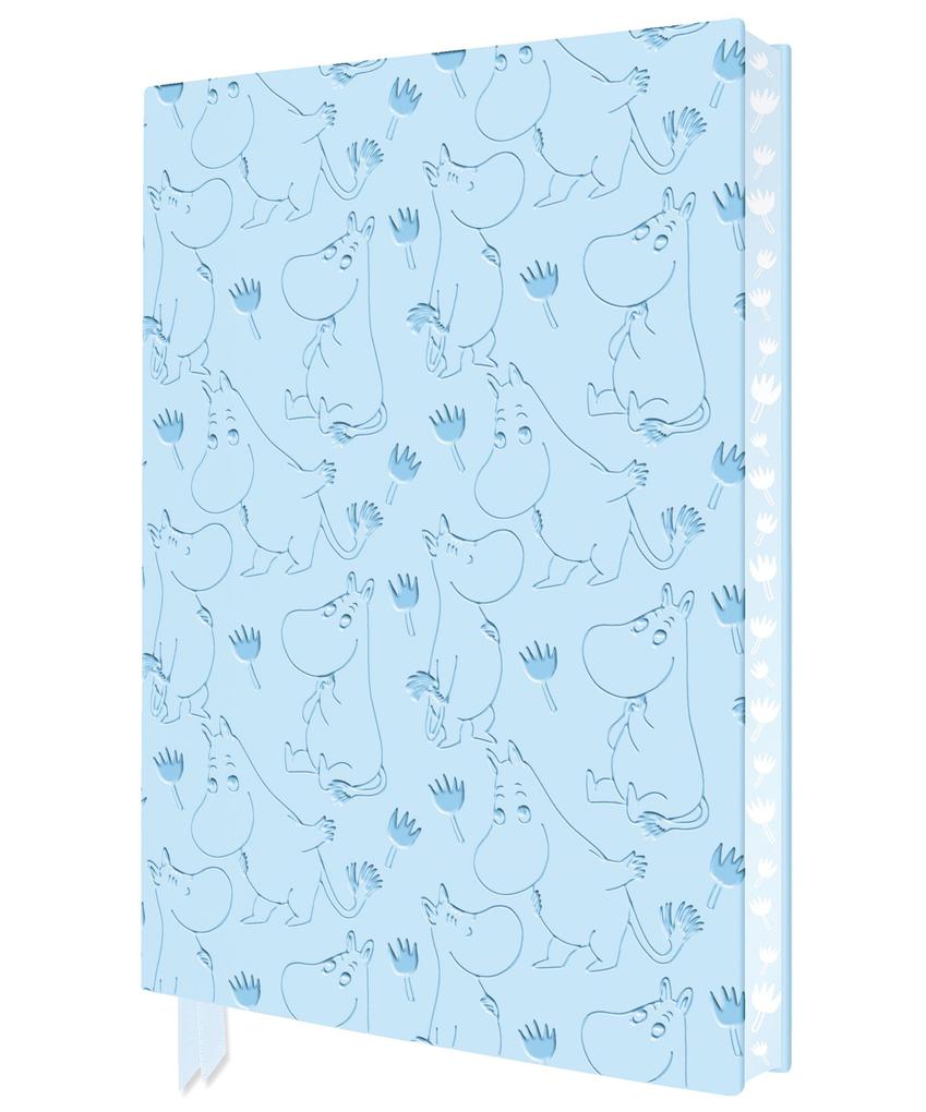 Exquisit Premium Skizzenbuch: Tove Jansson Mumin und Blumen