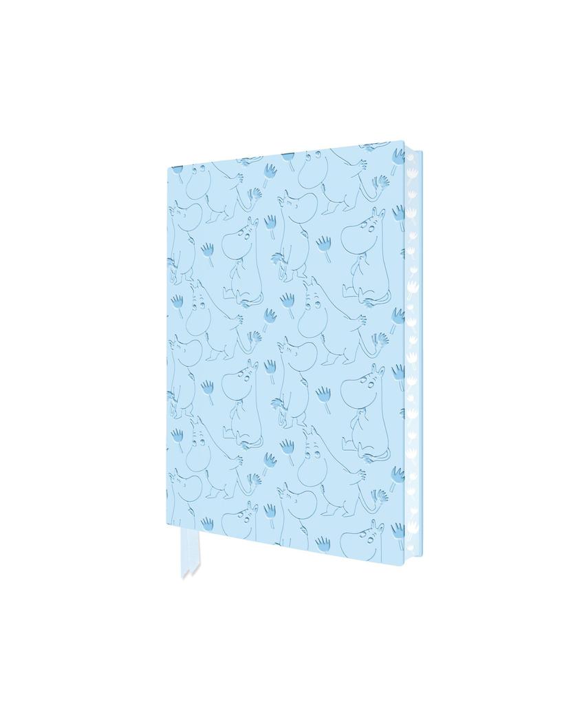 Exquisit Premium Notizbuch DIN A6: Tove Jansson Mumin und Blumen