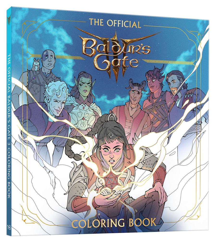 Random House Llc Us The Official Baldur's Gate 3 Coloring Book