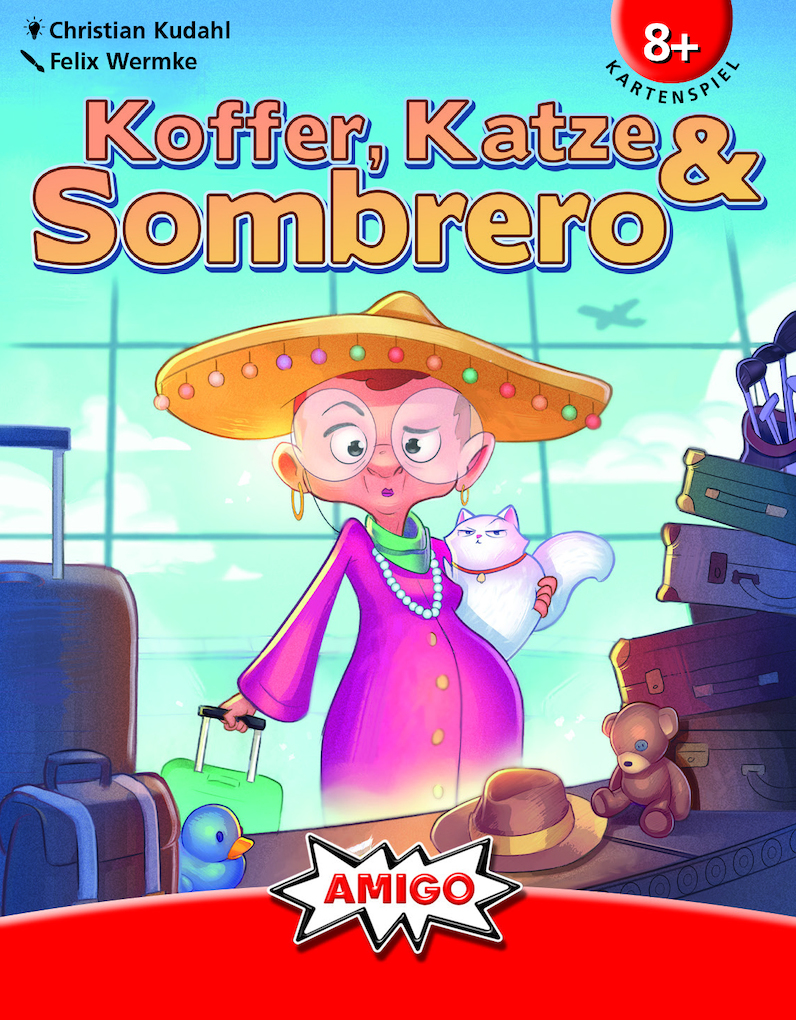 Koffer Katze & Sombrero