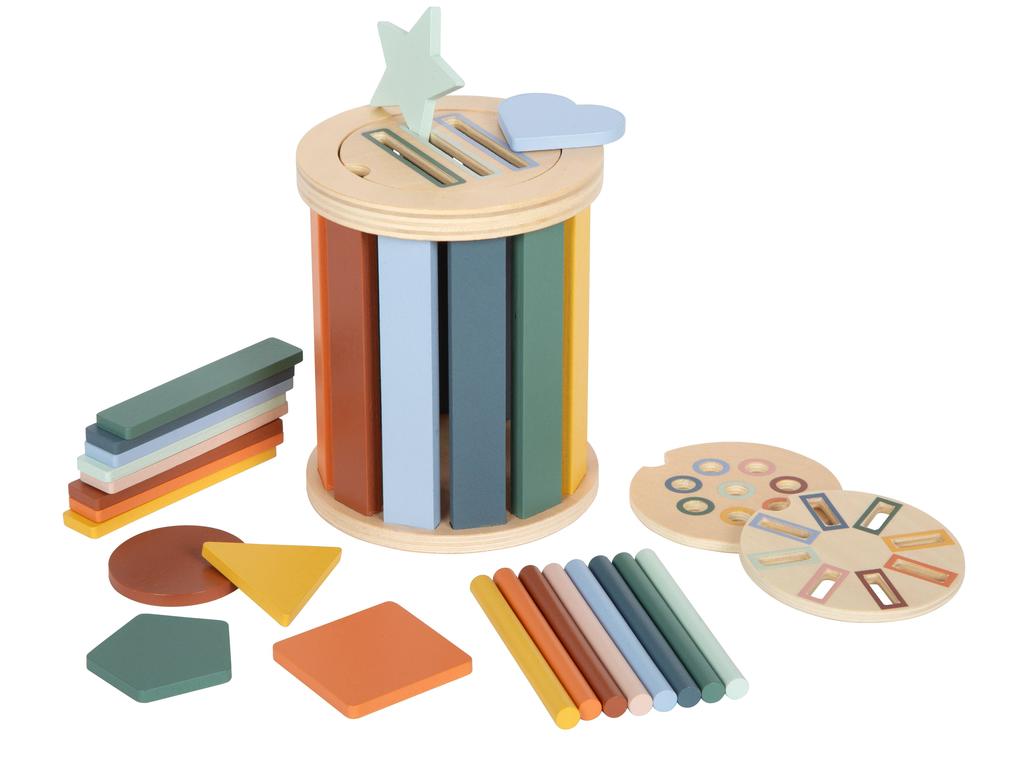 Montessori Sortierspiel mit Trommel