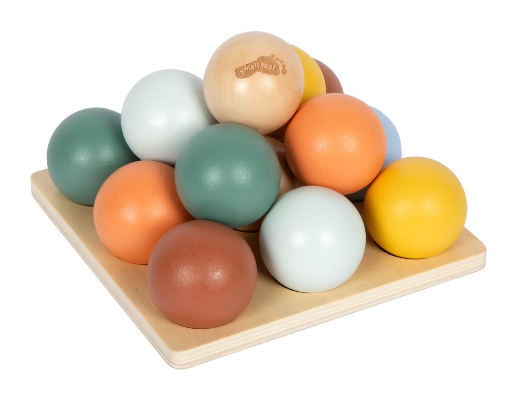 Montessori Sortierspiel mit Kugeln