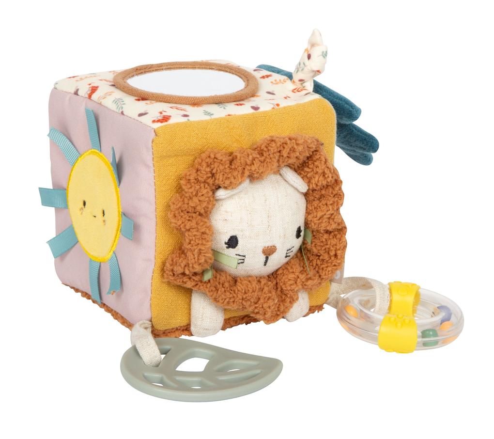 Babyspielzeug Spielwürfel aus Stoff 'Little Lion