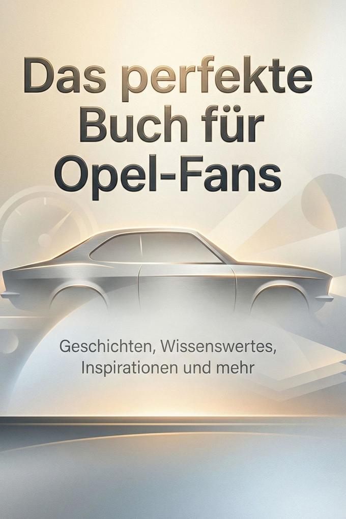 Das perfekte Buch für Opel-Fans