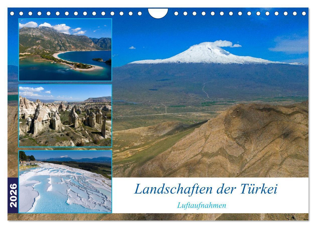 Landschaften der Türkei (Wandkalender 2026 DIN A4 quer) CALVENDO Monatskalender