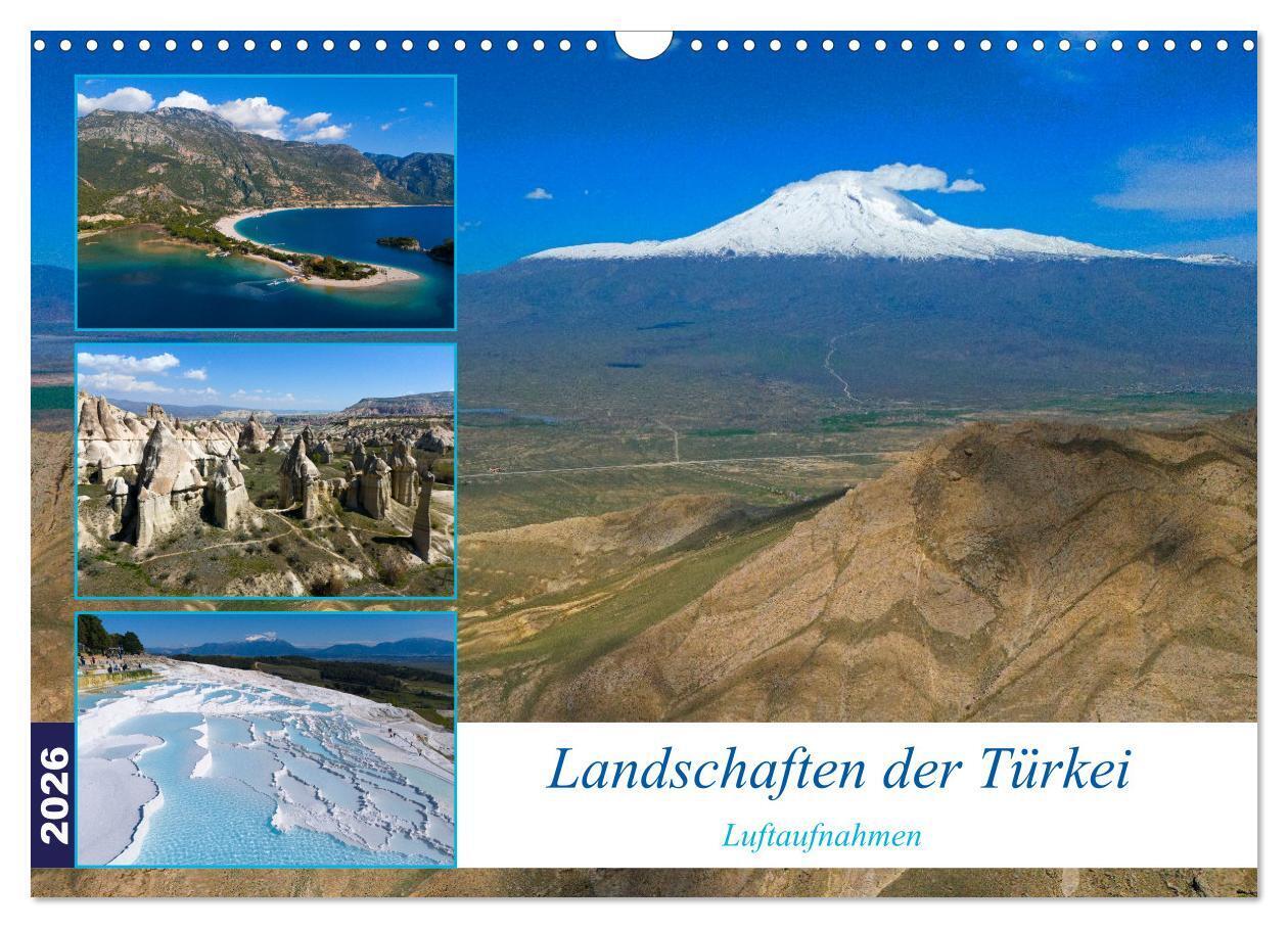 Landschaften der Türkei (Wandkalender 2026 DIN A3 quer) CALVENDO Monatskalender