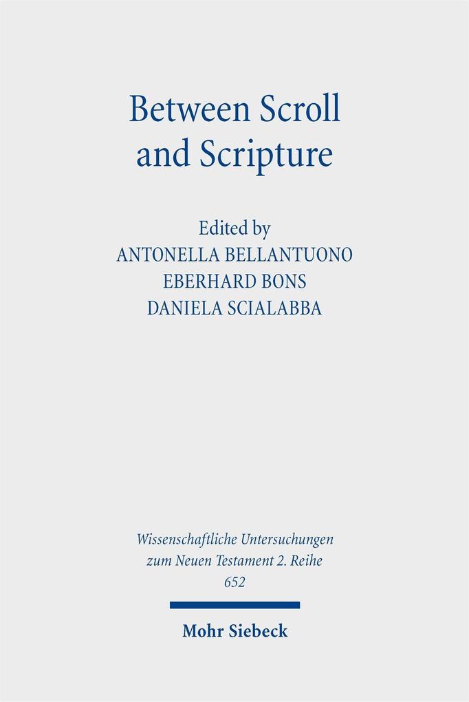 Between Scroll and Scripture