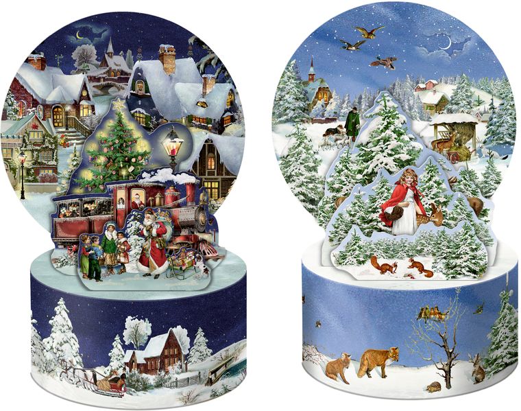 Mini-Adventskalender - Adventszauber (Pop-up)