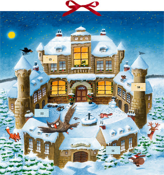 Zettel-Adventskalender - Weihnachtsraub auf Burg Felsenfest