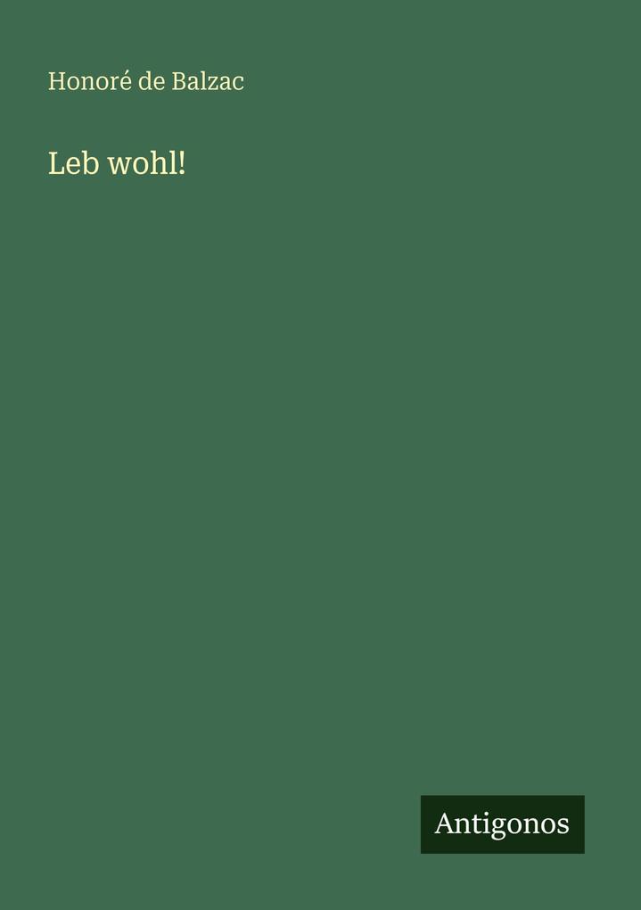 Leb wohl!