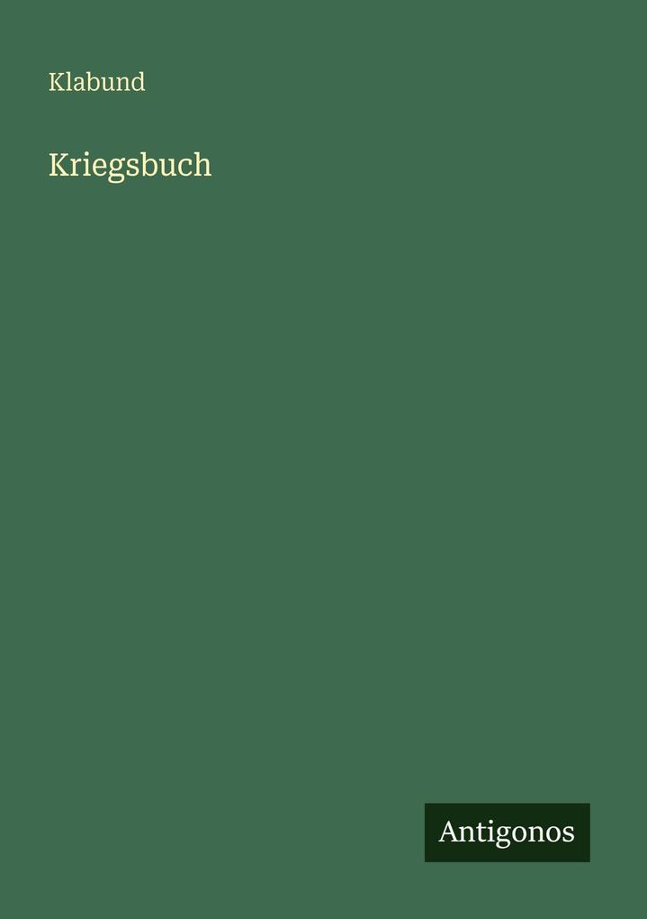 Kriegsbuch