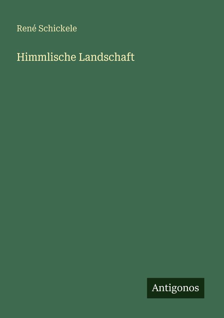 Himmlische Landschaft
