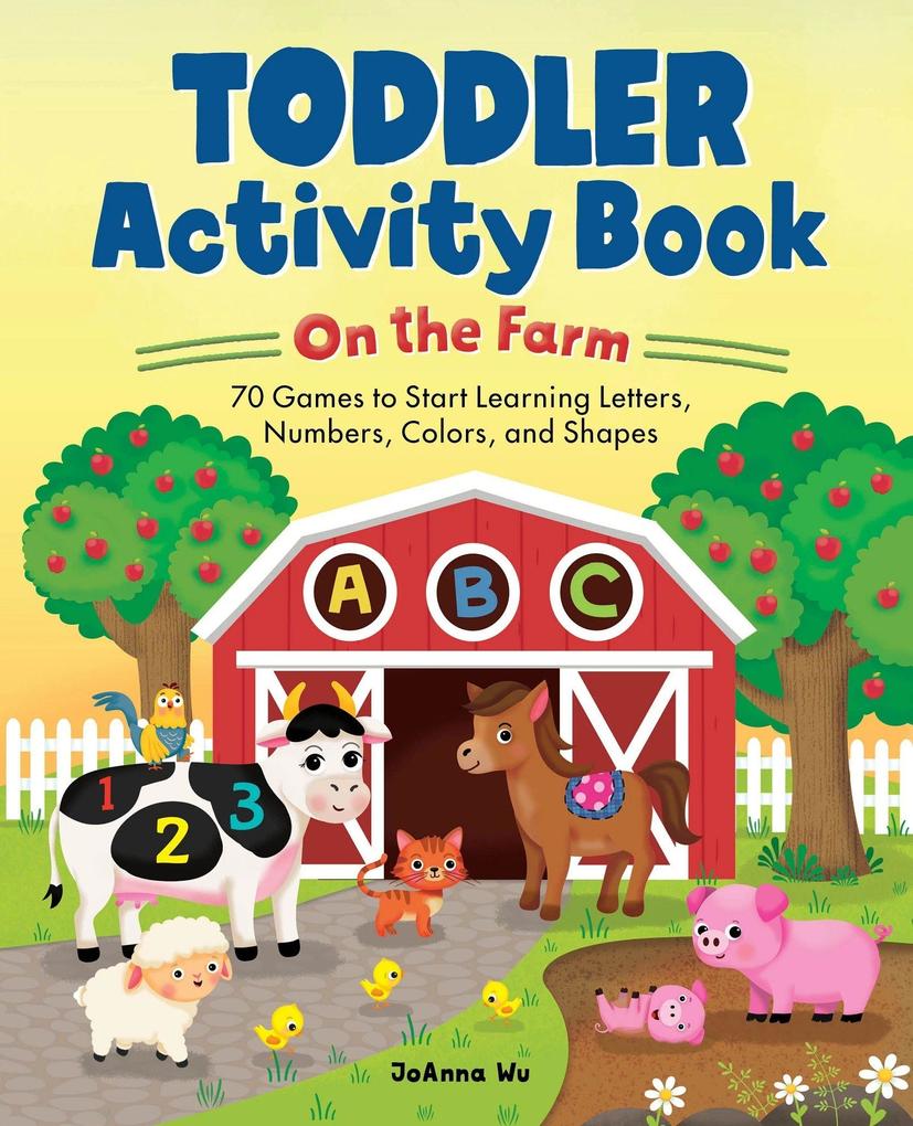 Toddler Activity Book on the Farm