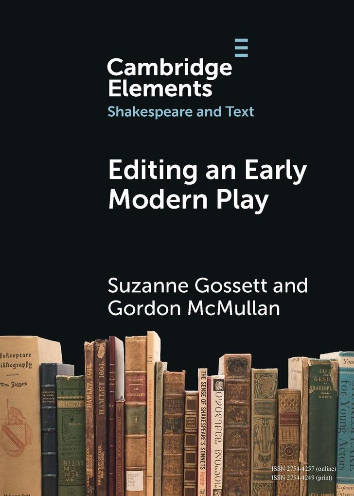 Editing an Early Modern Play