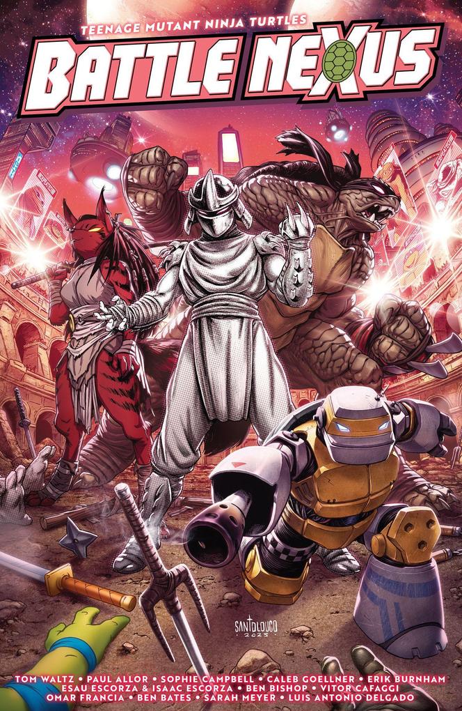 Idw Publishing Teenage Mutant Ninja Turtles, Battle Nexus