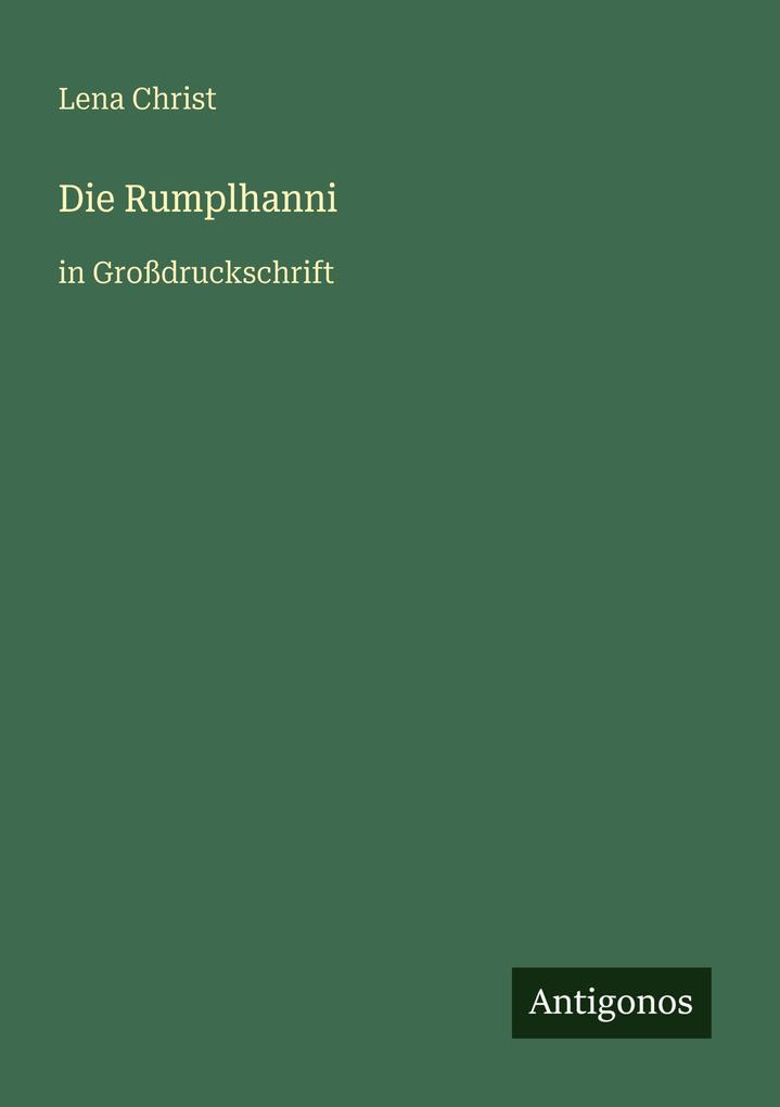 Die Rumplhanni