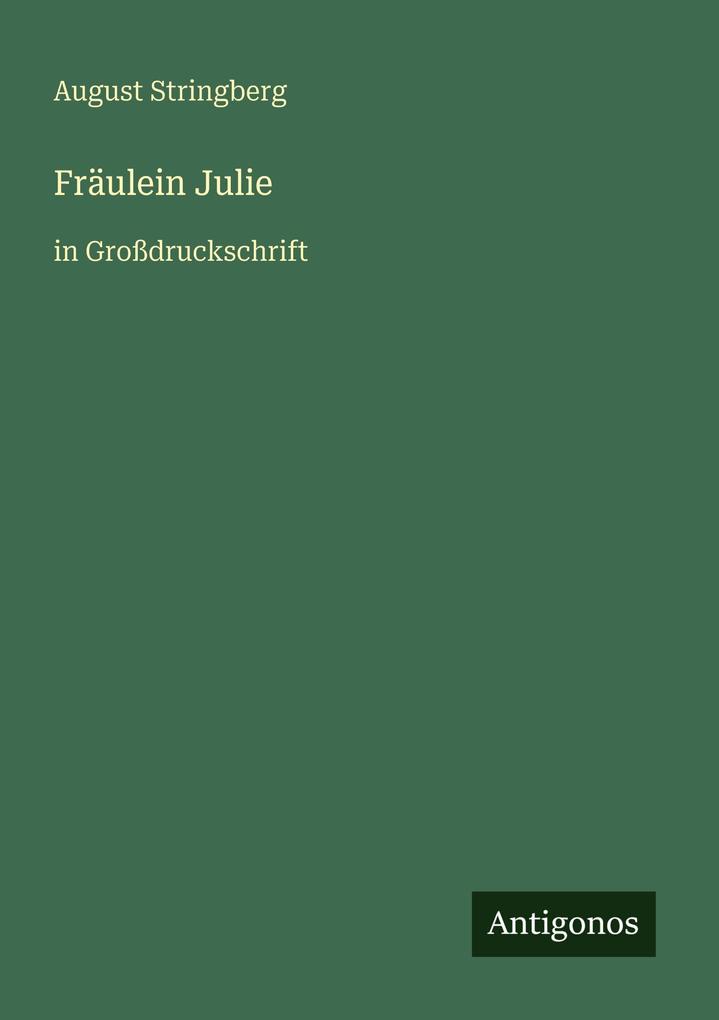 Fräulein Julie