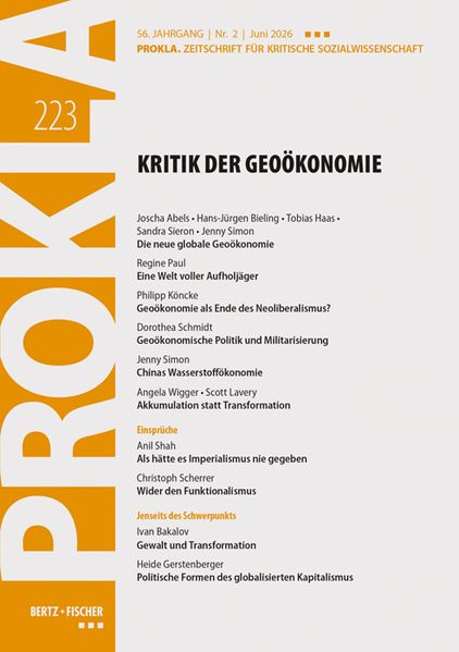 Kritik der Geoökonomie