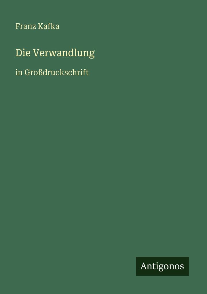 Die Verwandlung